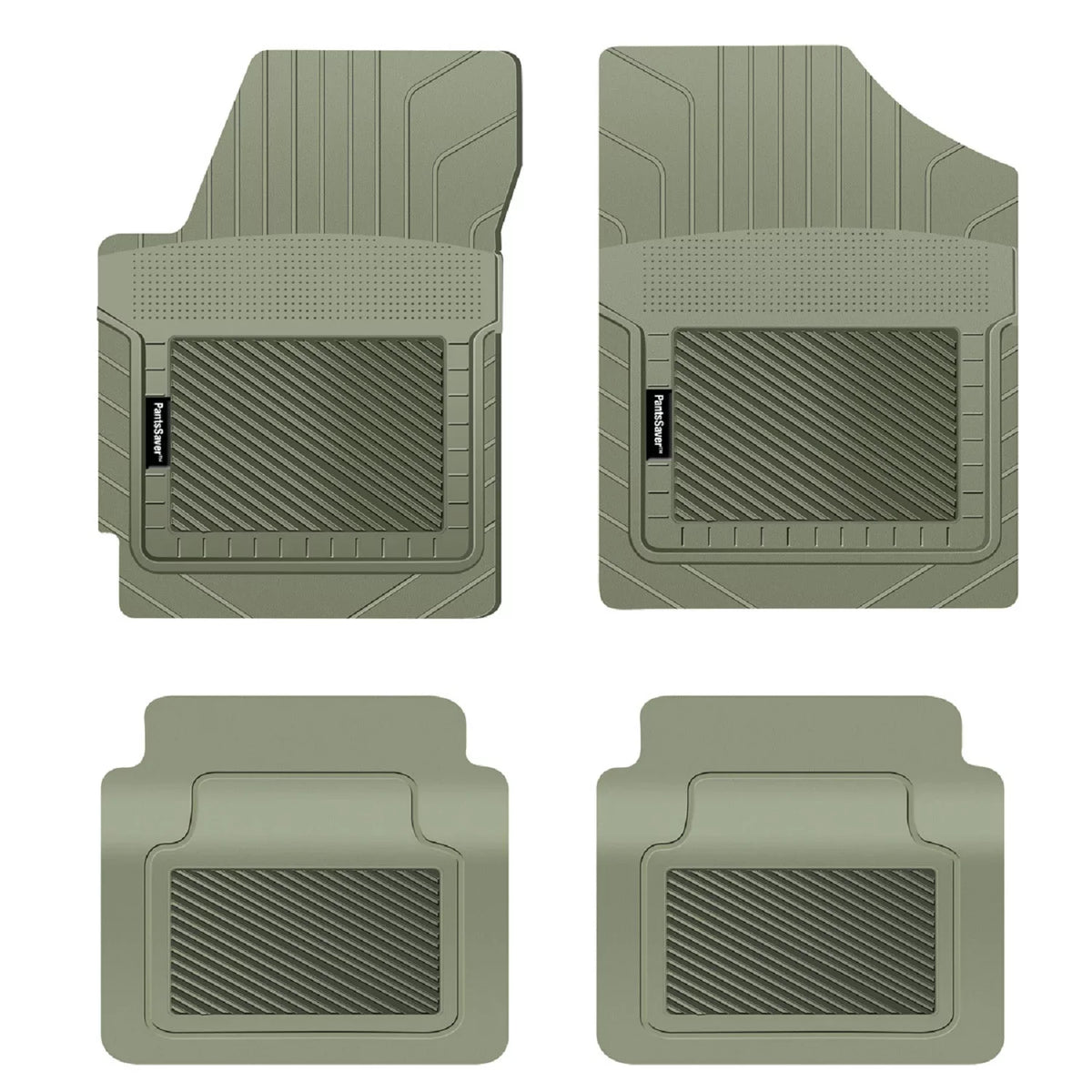 GV70 SUV Set 2022-2023 PantsSaver for All Weather Piece Fit Mats Genesis Protection (Gray) Custom Floor -4