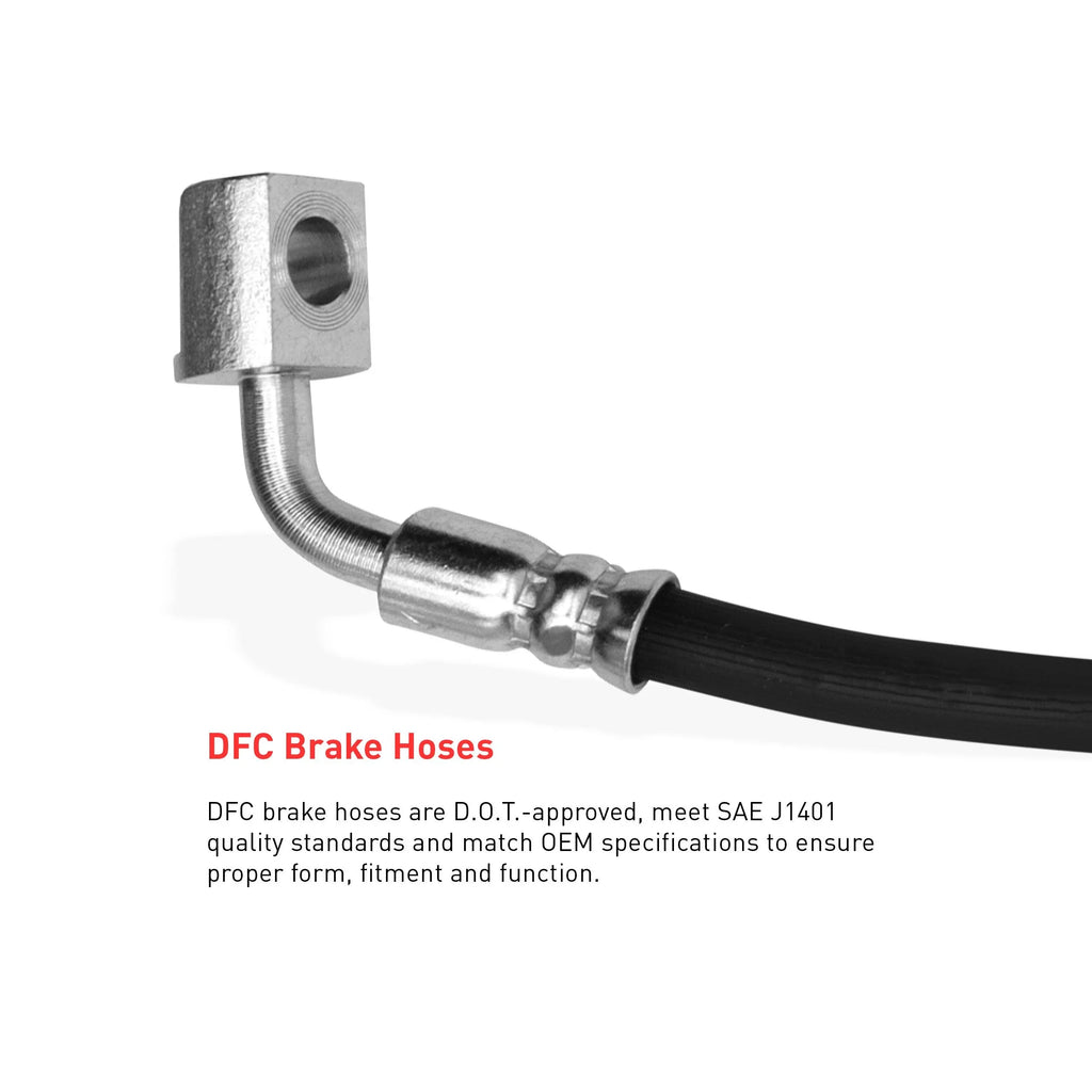 Friction Brake 928 Company Porsche Line 1982-1985 For 350-02006 Hose Front Dynamic