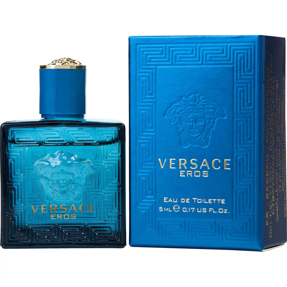 Femme Dylan Eros 3PK 5ml Dylan EDT, Turquoise Men Kit Versace - EDT, Blue