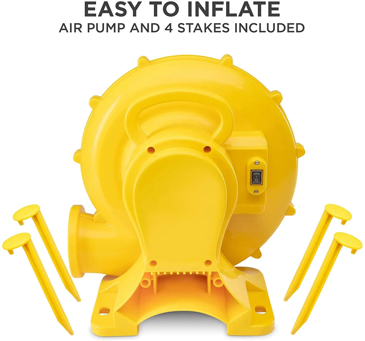 Pool, Water Fun Inflatable Backyard Water Park up & Blow & Sunny Slide Kids for