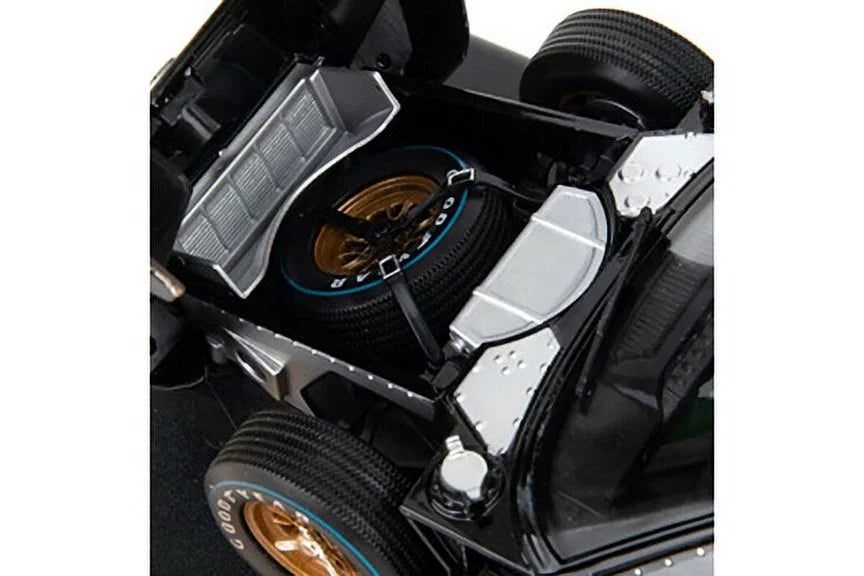 MK - 1966 (Dirty Diecast scale SC431BK 1/18 Ford Version, Black #2 - GT-40 II Race After Toy Collectibles Model Shelby Car