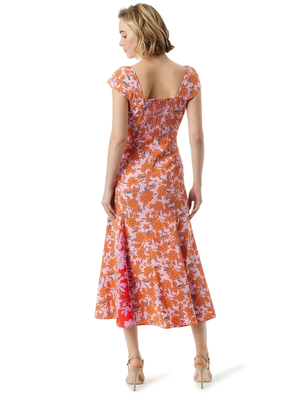 Sleeve Jessica Women's Dress Flare Simpson Cap