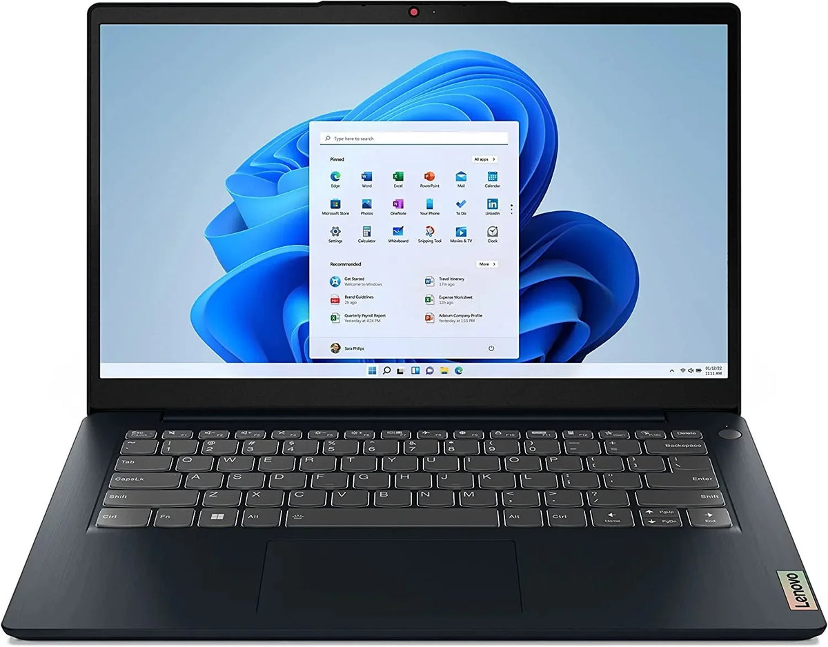 i5-1235U SSD w/ 10-Core 14" Laptop USB Windows 2022 512GB Fingerprint Backlit NVMe Core Reader 32GB Lenovo Xe Intel 12th Keyboard Iris IdeaPad Home WiFi 10 DDR4 Graphics 3 6 RATZK FHD 16GB