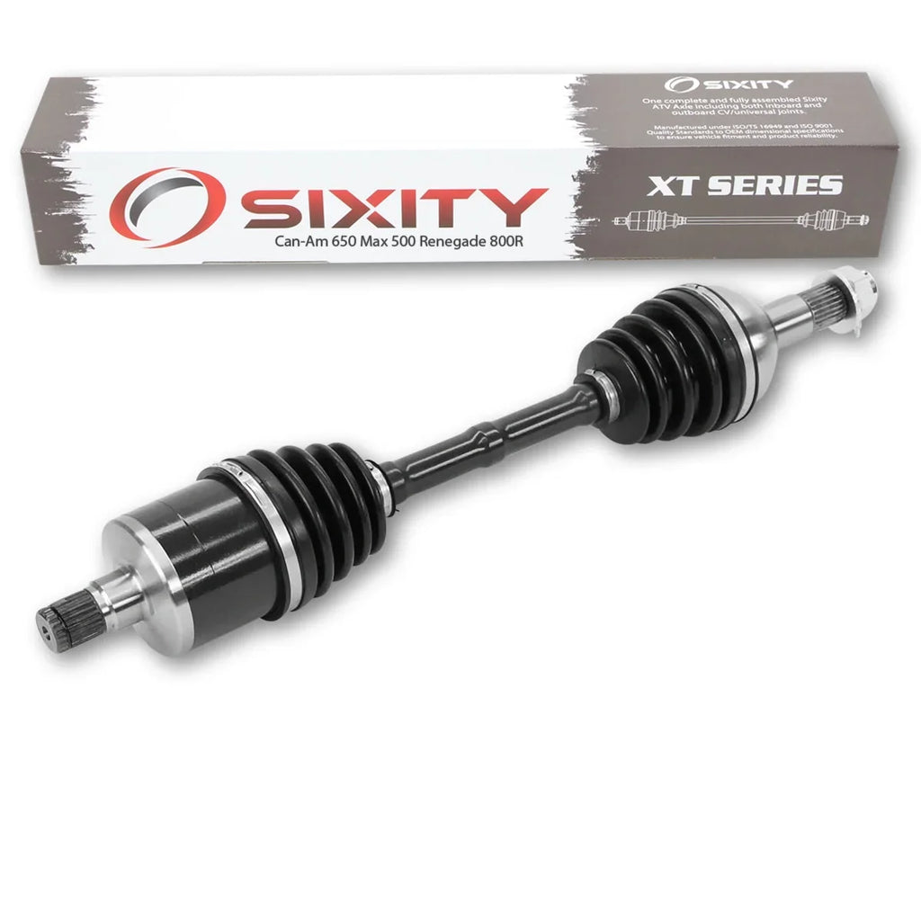 Sixity Renegade 2013 Axle 500 with Can-Am 2014 Rear 1000 2015 Max XT Left 650 800R Outlander compatible CV