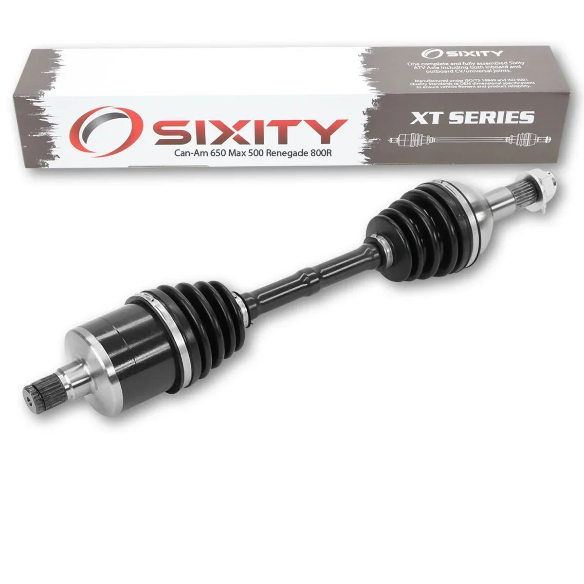Sixity Renegade 2013 Axle 500 with Can-Am 2014 Rear 1000 2015 Max XT Left 650 800R Outlander compatible CV