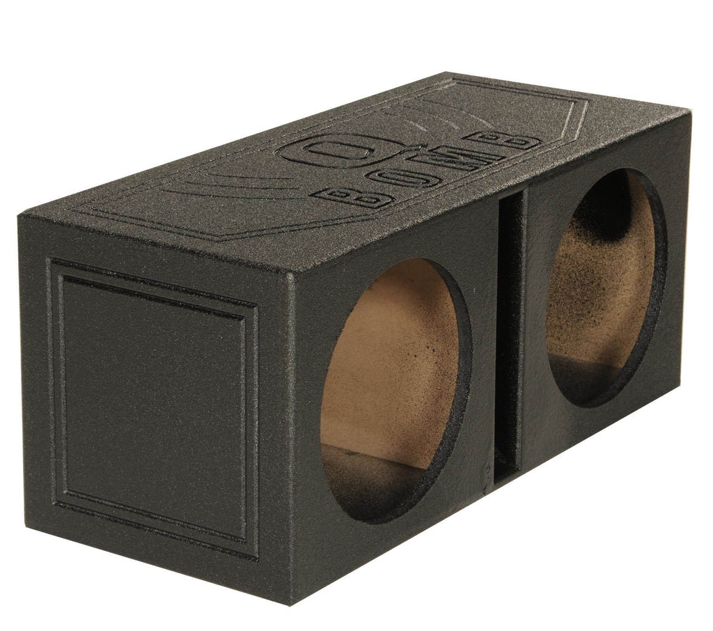 QBOMB15V Subwoofer 15" Port QPower Bedliner Spray Sub w/ Dual Vented Box