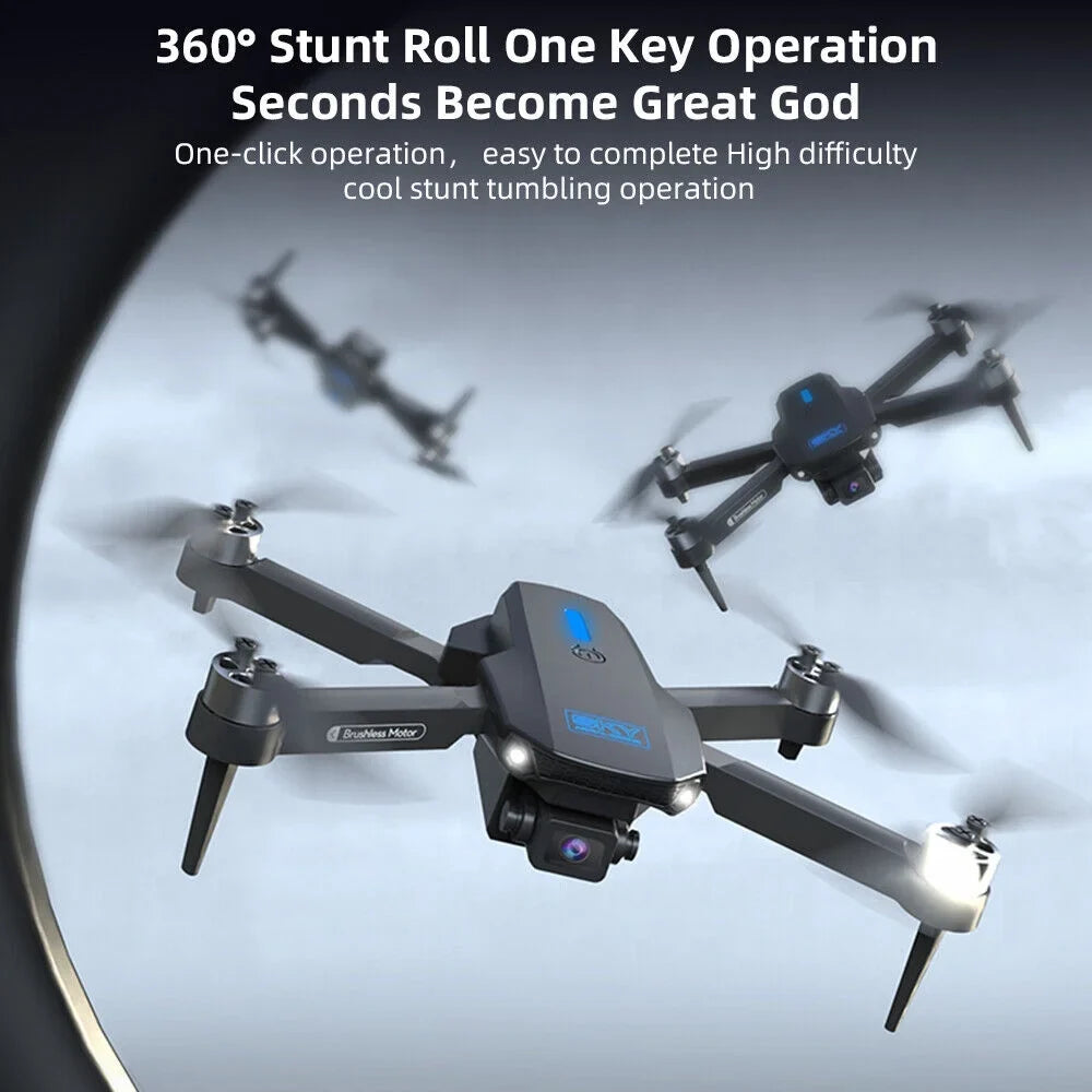 4K HD Drone Range FPV, Quadcopter, Camera - WiFi RC - Foldable E88Max JahyShow AirMaster Long