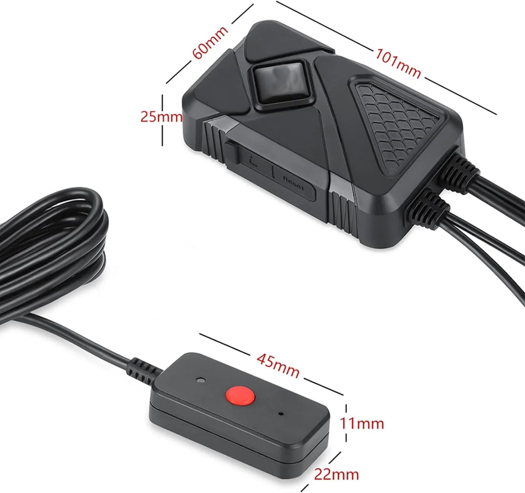 Video Camera Front Accessories and Recording Angle with 1 Motorcycle AHD 120° (Only Cam (720P) HD Rear 1MP Function 1080P+720P Camera Motorcycle 1080P) Channel Support Wide Recording Dash