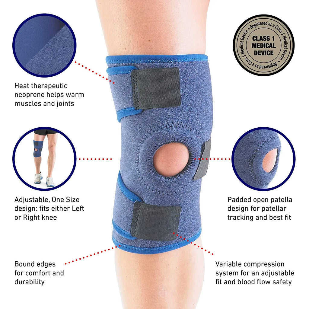 Meniscus Knee – Joint for for Adjustable Knee women men knee, Neo-G Patella Pain Knee injuries runners Relief, - Compression and Support Open Knee Support, patella Pain – tear, Arthritis, support