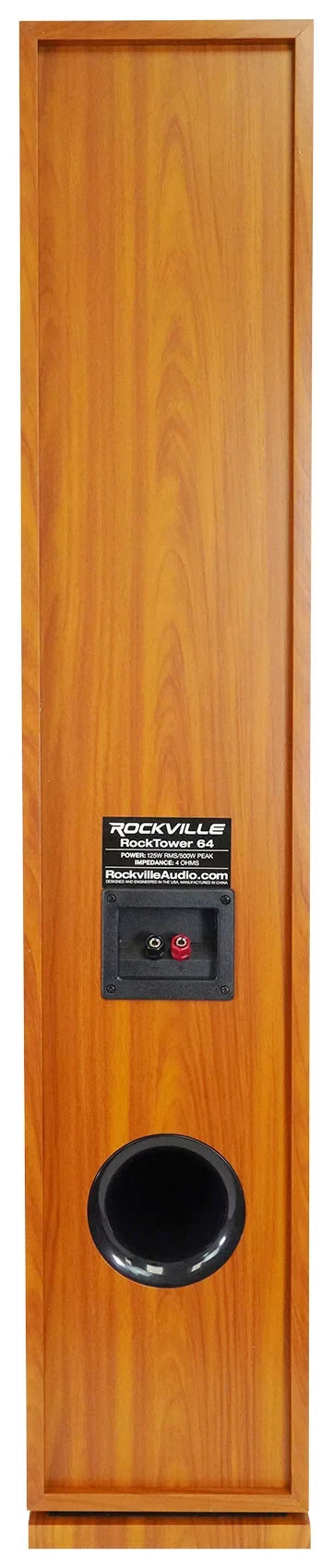 Rockville Amplifier/Home + Receiver Tower (2) BluTube WD Bluetooth Tube Speakers