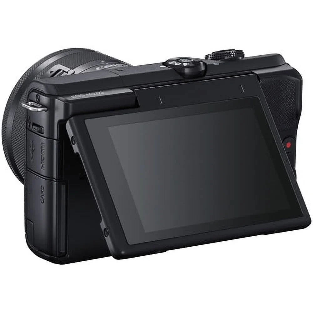 with with Spare Canon Kit Lens International M200 Model + 15-45mm - More Battery EOS