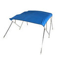 8’ Bimini Gen3 56” Bow x Marine Pontoon Pacific - 97-103” 4 x Top Blue