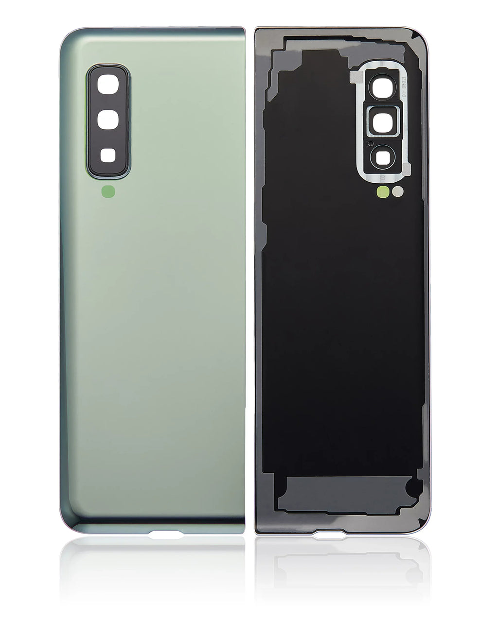 Lens Fold (F900) Silver) Plus) Compatible Glass With Samsung Cover Camera 4G Back Galaxy (Aftermarket For (Space Replacement