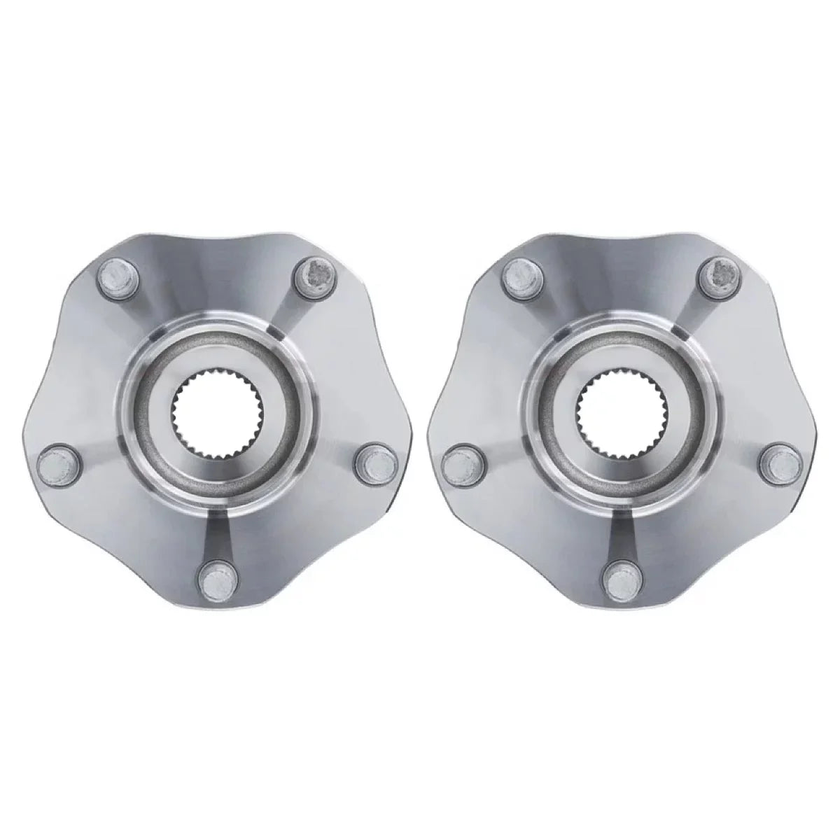 AutoShack Rogue Nissan HB613359PR Passenger Set 2.5L of for Driver AWD 2018 Sport Rogue 5-Lug Hub Qashqai FWD Side 2019 2017-2019 2017 Bearing 2017-2018 2014-2016 Replacement and Front 2 2.0L Wheel