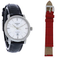 Swiss T122.207.16.036.01 Papers (Unworn) Carson or No Tissot Ladies Diamond Box Automatic Watch