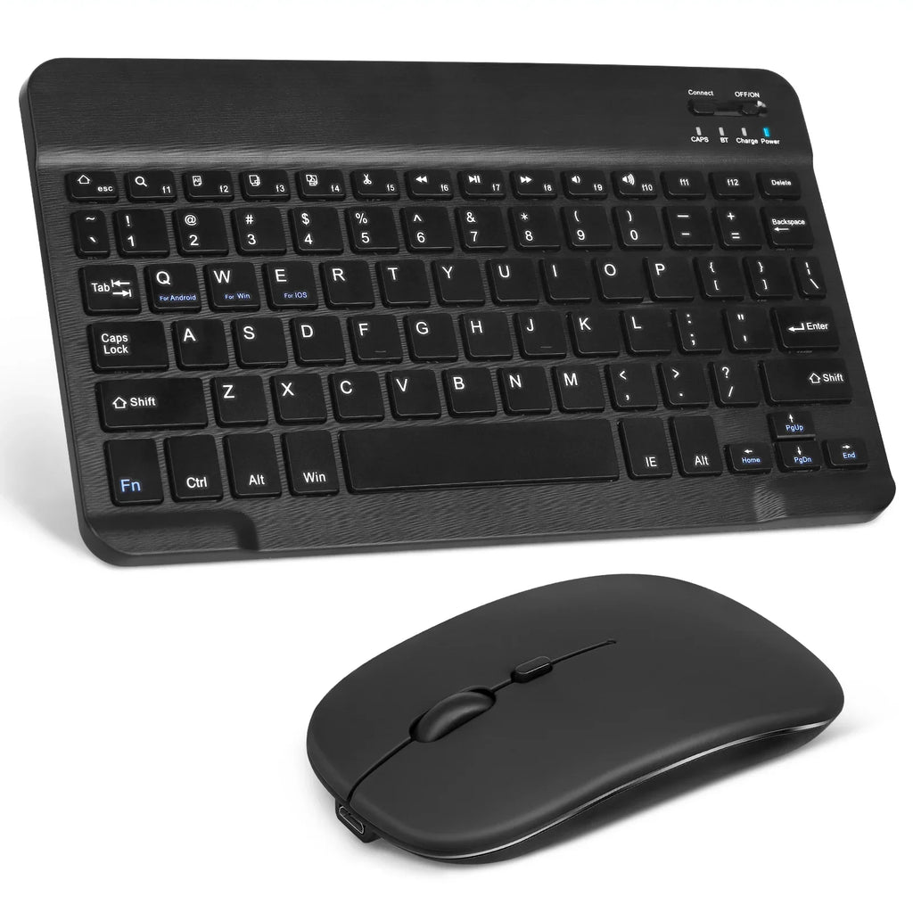 Axon and Mouse Onyx Slim Ergonomic Mouse Pro Bluetooth Mac/Tablet/iPad/PC/Laptop Rechargeable Combo 30 ZTE Black and Keyboard 5G Keyboard and All - Ultra Bluetooth Enabled Full-Size for