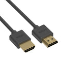 3Ft - (5 OD3.8mm Central LLC Cable 3 Pack) 4K/60Hz Feet HDMI Slim Cable