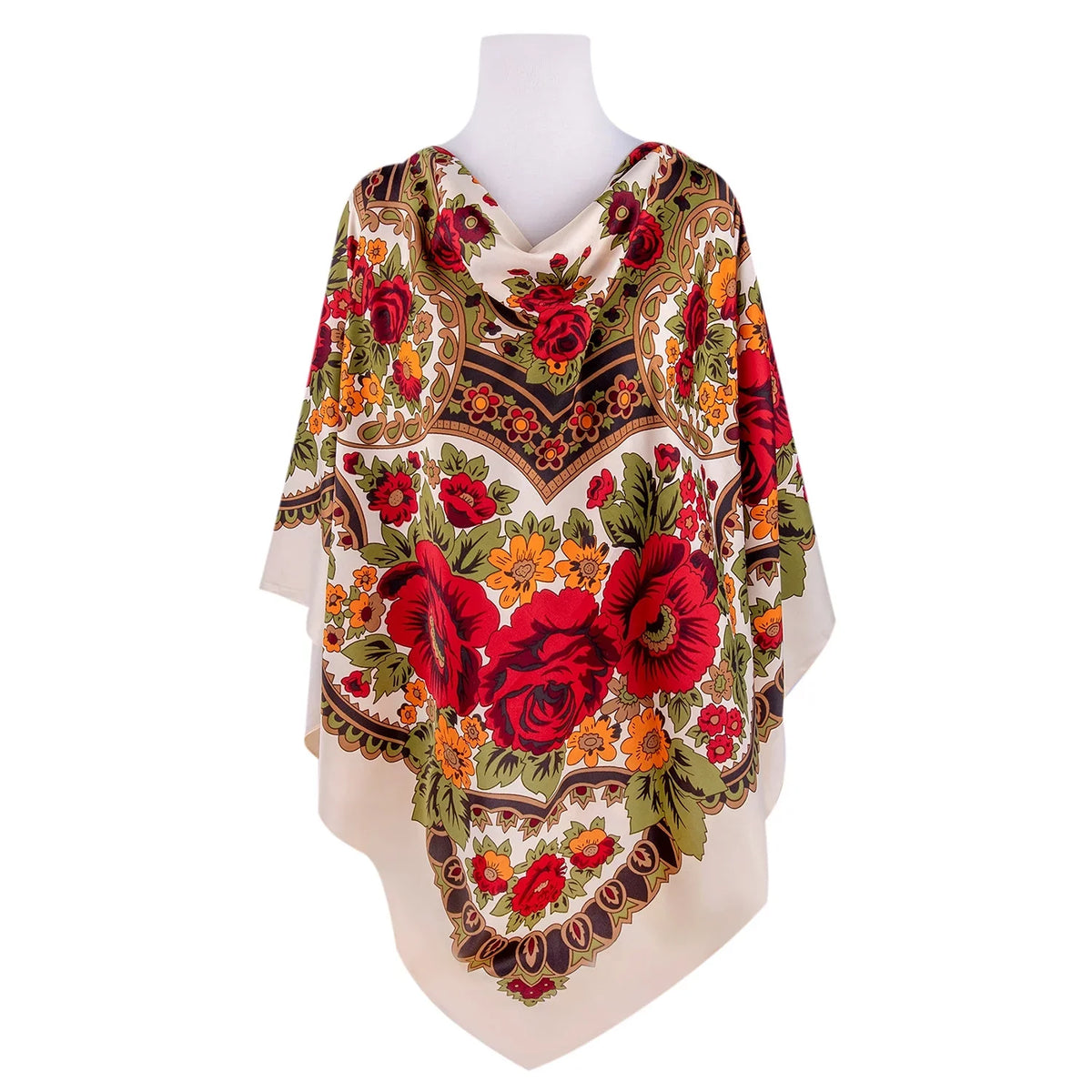 Travel Silk Fashion and Wedding Wrap for Precious Shawl * Scarf for 130 Beige GOODS Shawl Women Tops STP cm) (130 51x51'' Shawl Evening
