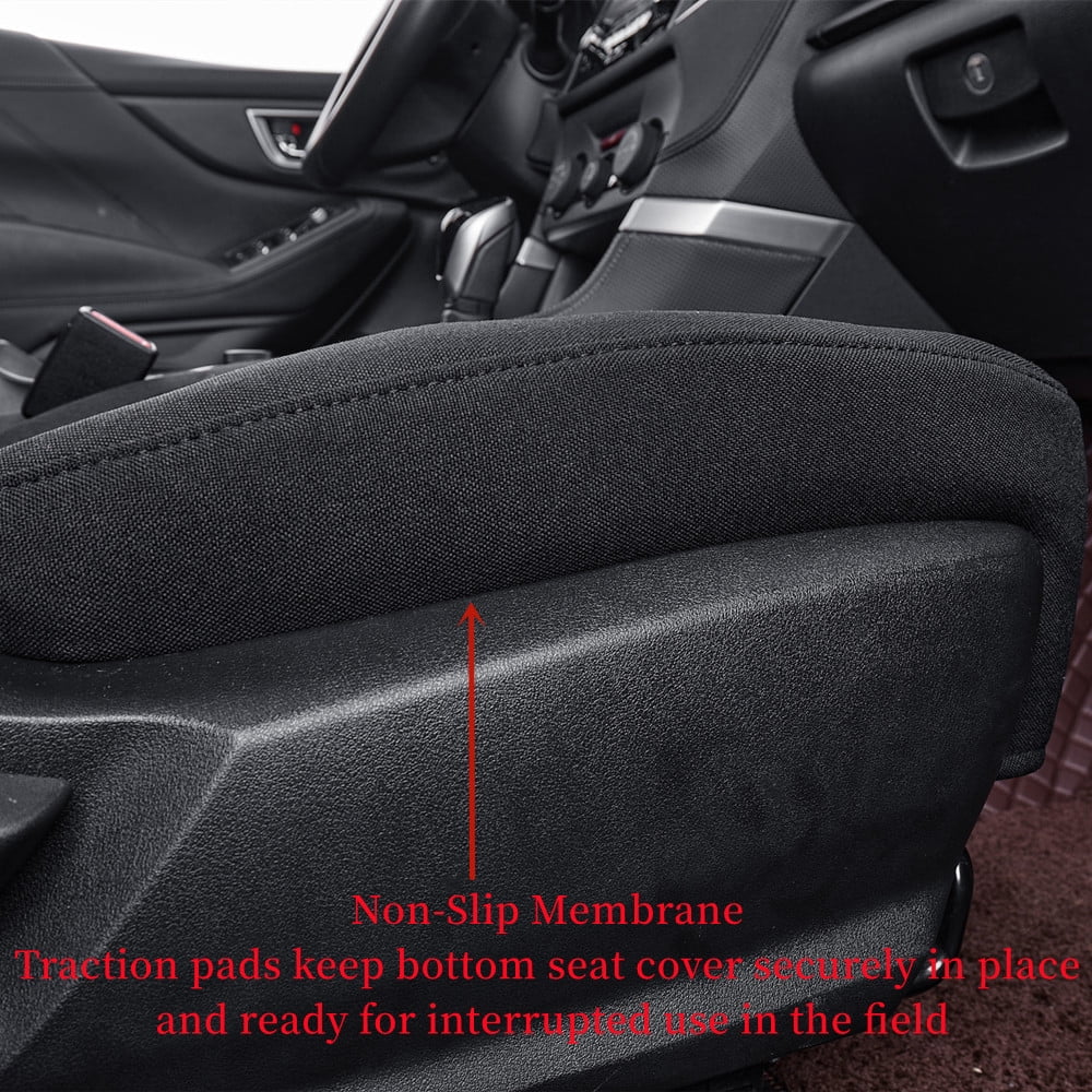 Polyester Custom 2022 Car - Covers 2020 Set) (Black,Full Fit 2019 Seat 2023 2021 Hyundai for 2018 KONA KONA Coverdream
