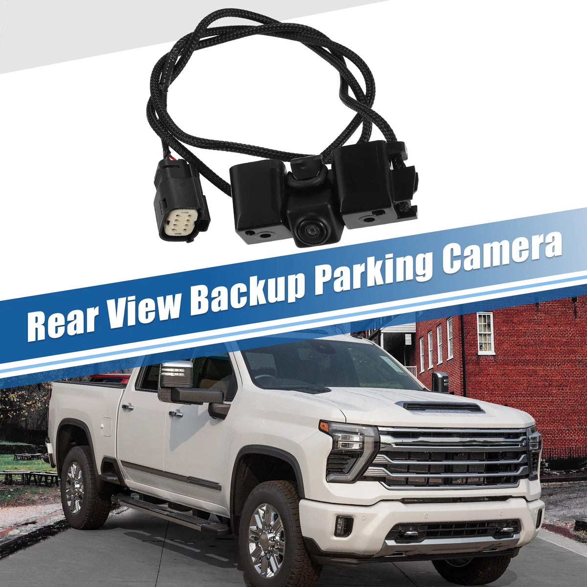Camera Black View Replacement Car Backup 3500 for Bargains 2500 Parking Rear Chevy Silverado Unique