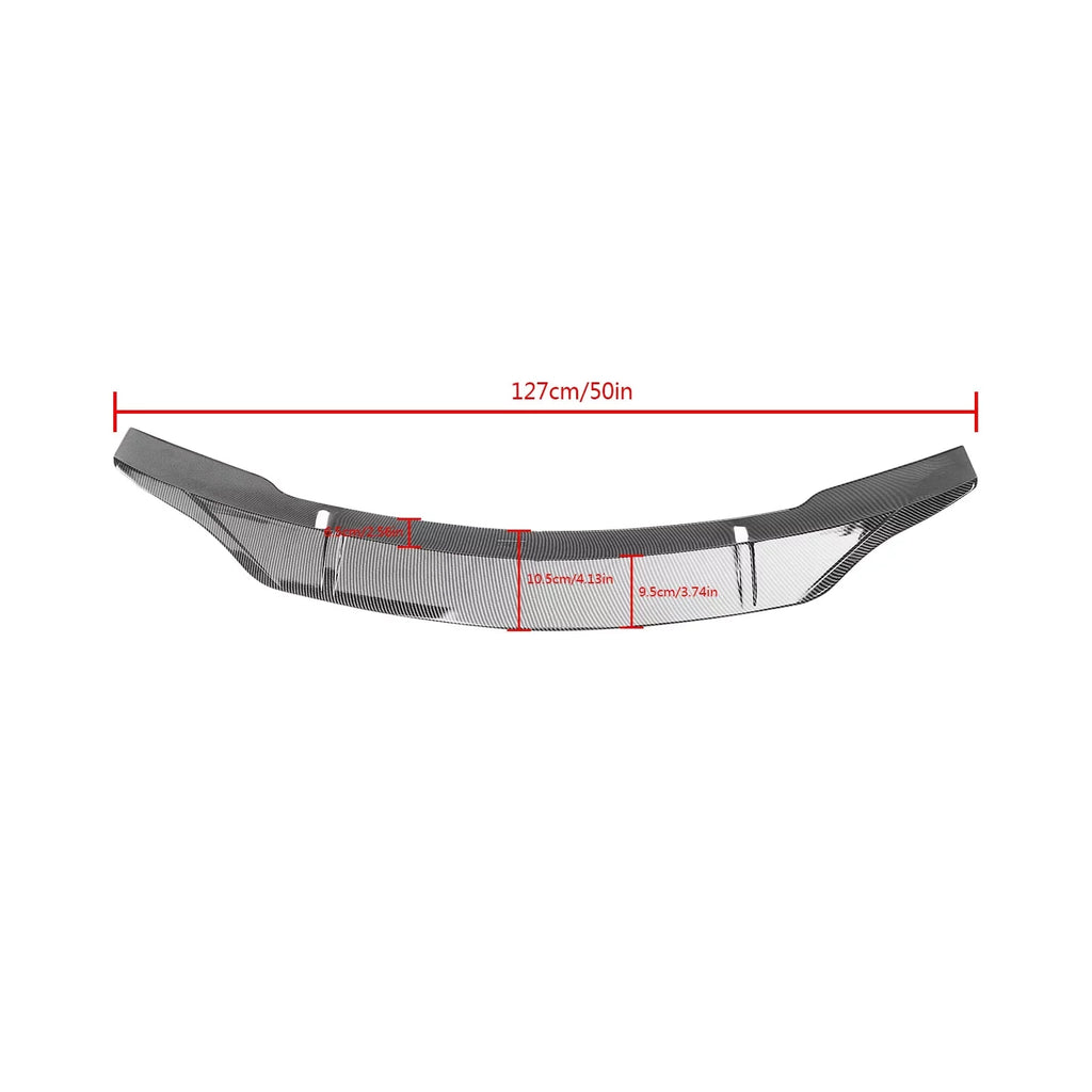 C63 W204 08-14 Wing C250 NINTE Mercedes Style Fiber Carbon Trunk Benz for Rear C300 Spoiler S