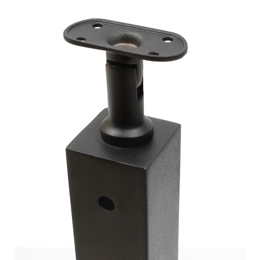 Railing Level Post Steel Cable Stainless for Two Railing Post System Deck Concrete Sides Wood Pre-Drilled Fence Cable 36''x2''x2'' Square Level