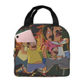 Reusable For Thermal Adventure Bag And Lunch School Bob's Office Box Insulated Adult Cooler Kids Bag For Burgers Bento Picnic Portable Lunch