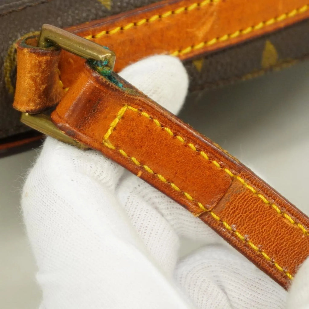 Bag Monogram Shoulder Pre-Owned Louis PM (Good) Ladies Brown Chantilly M40646 Vuitton
