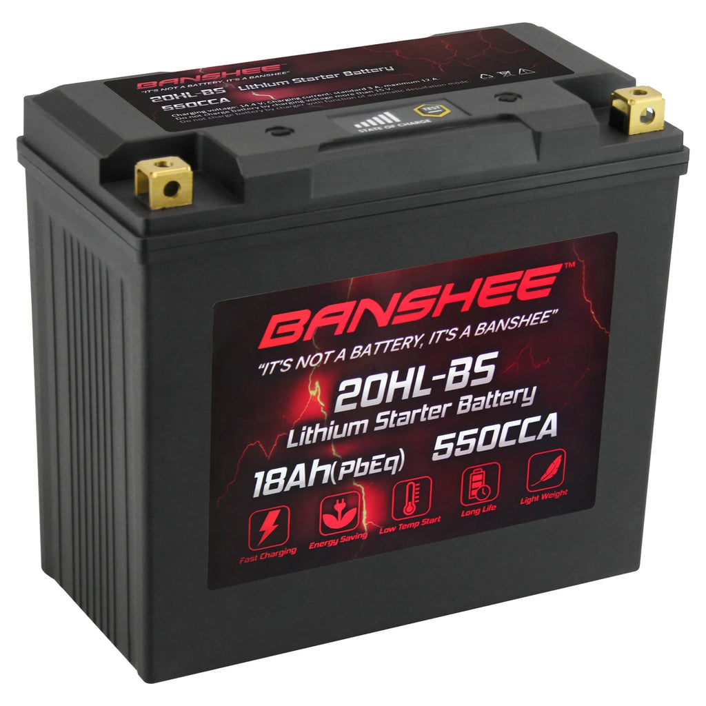 Compatible 2002 to XL700A Battery YTX20L-BS XL700 with LiFePO4 2004 Yamaha Banshee Motorsports WaveVenture