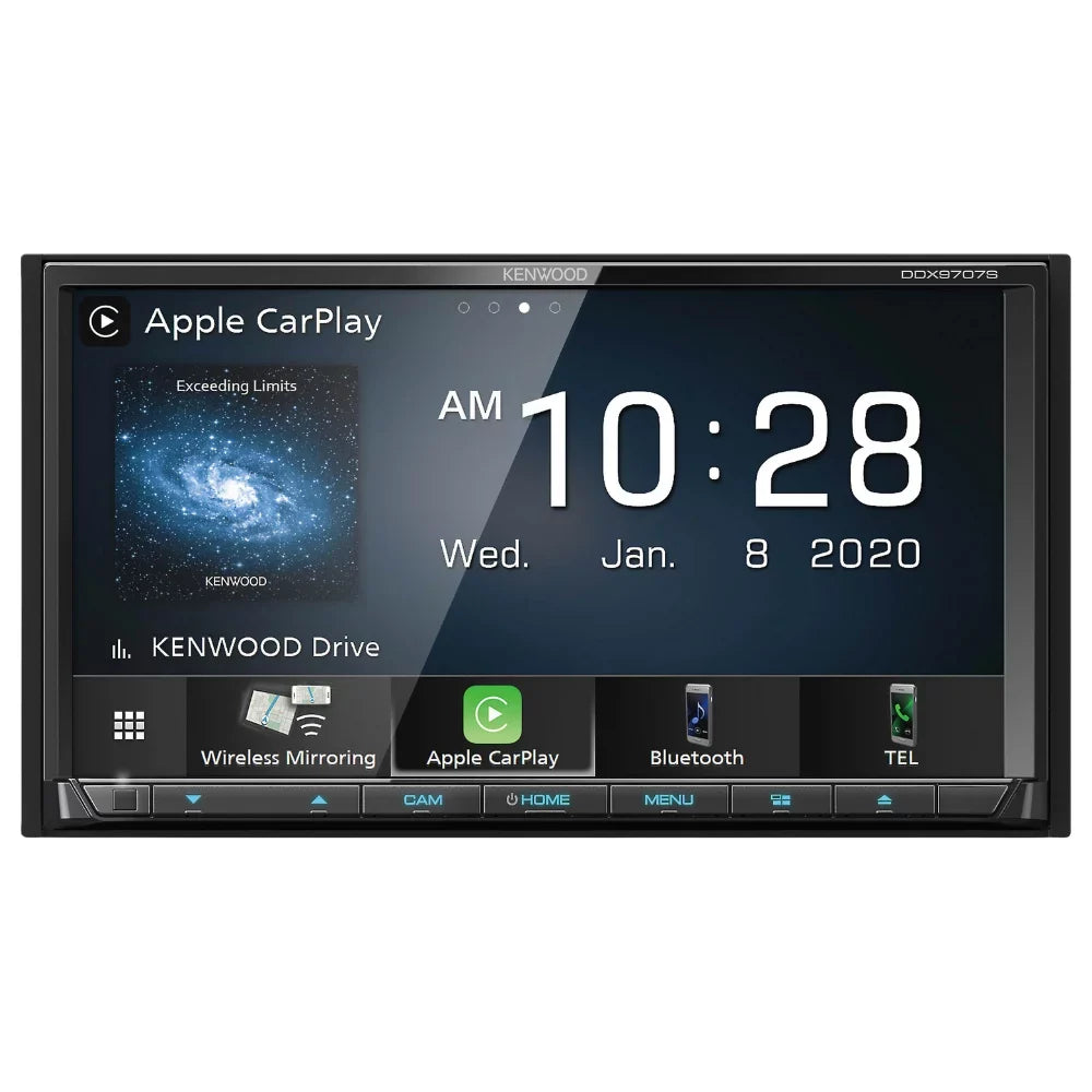 Camera DDX9707S Receiver CMOS-230 DVD Backup Inch 6.95 Kenwood and New Universal