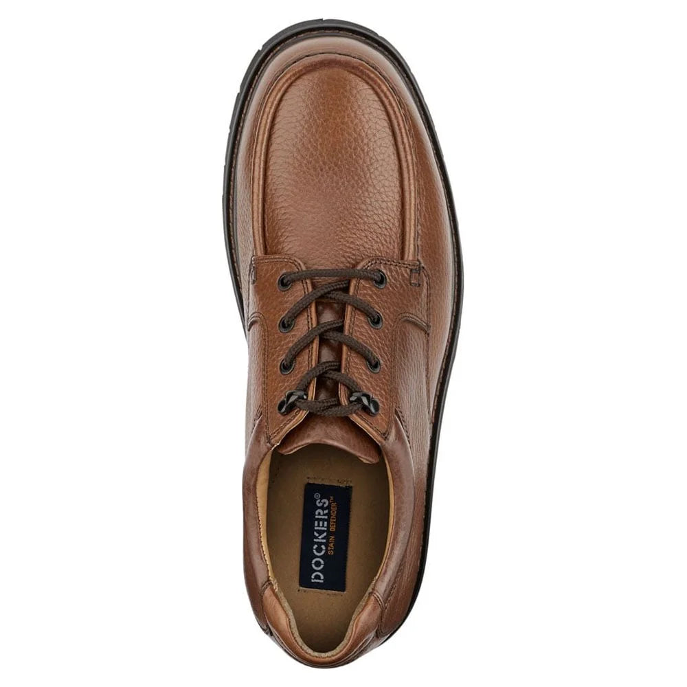 Leather Dockers Oxford Casual Rugged Mens Shoe Glacier