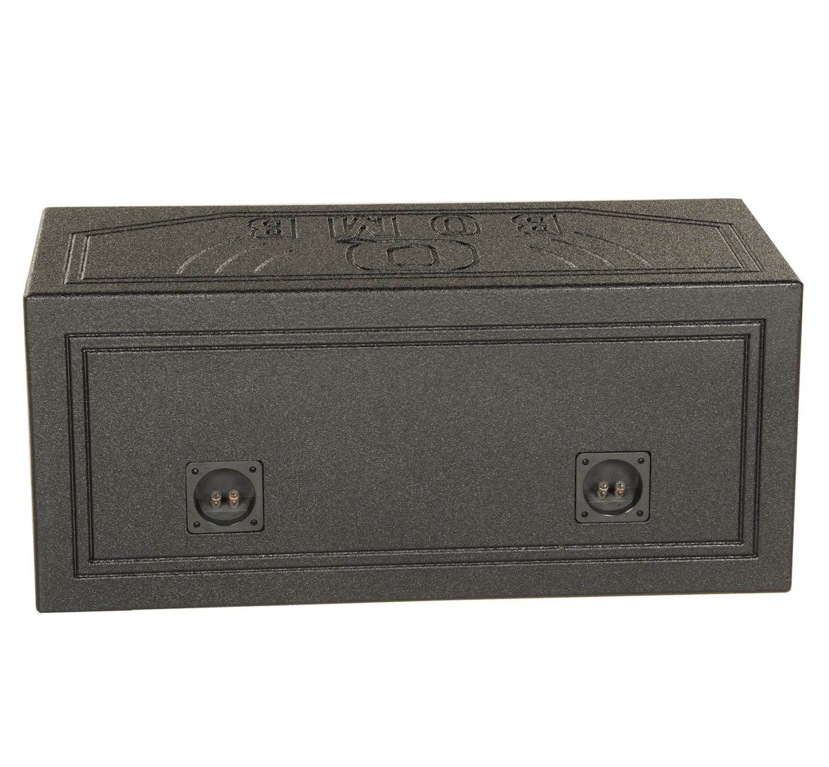 QBOMB15V Subwoofer 15" Port QPower Bedliner Spray Sub w/ Dual Vented Box