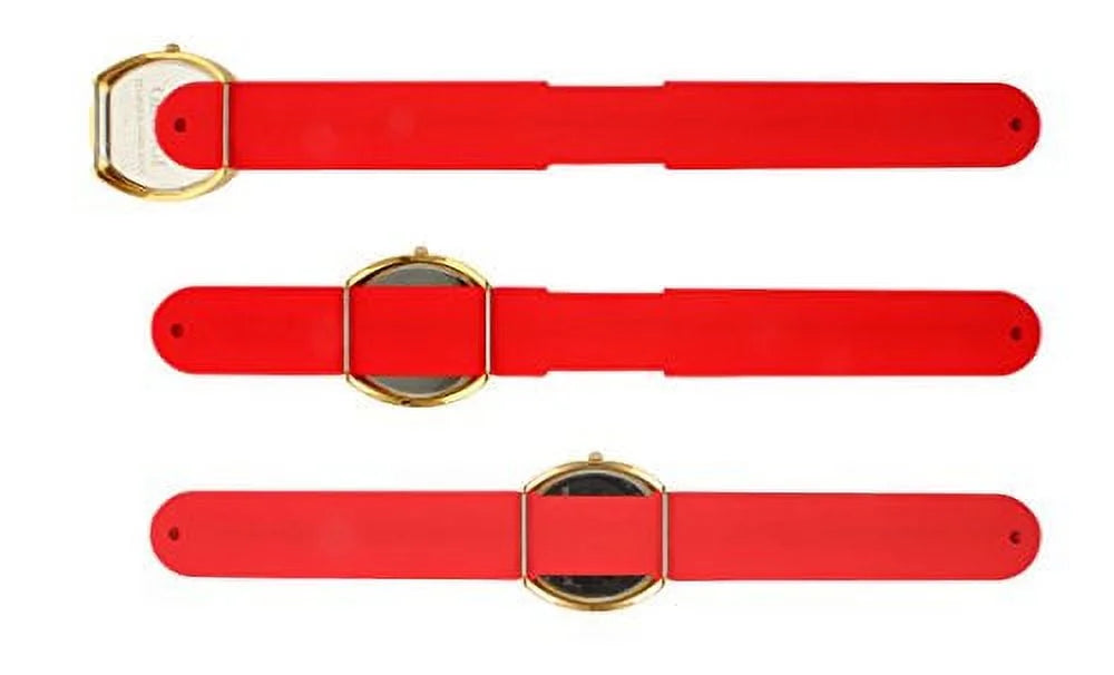 5 Numeral Gift Slap Large Dial Set Gold Roman Interchangeable Watch Band