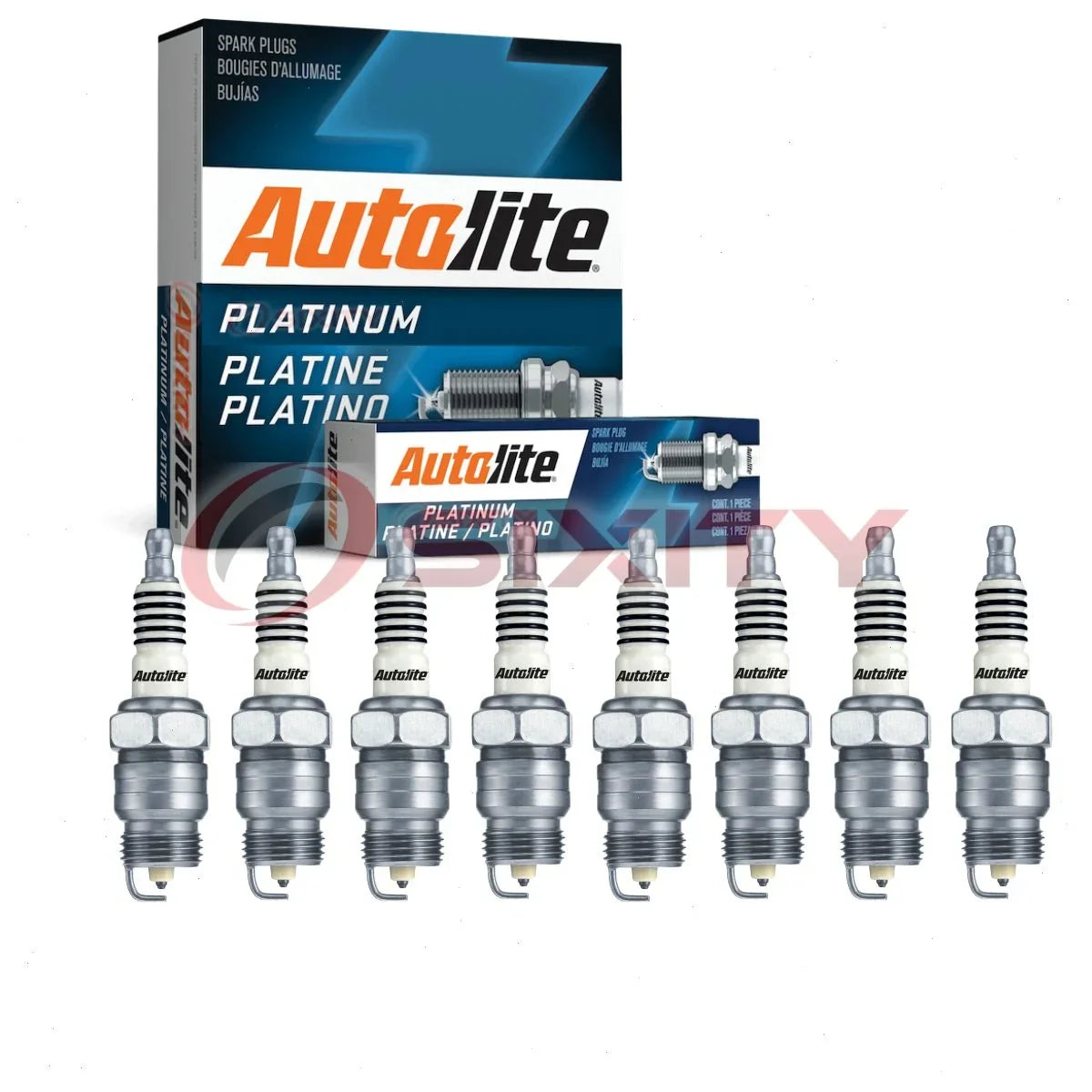 ASF34 AP45 Spark Autolite Wire select: Plugs Secondary Ignition MUSTANG, for 5007 1975-1986 22 FORD FORD HR8LPX6 Platinum 2438 pc 8 Fits 19145288 1966-1973 F150
