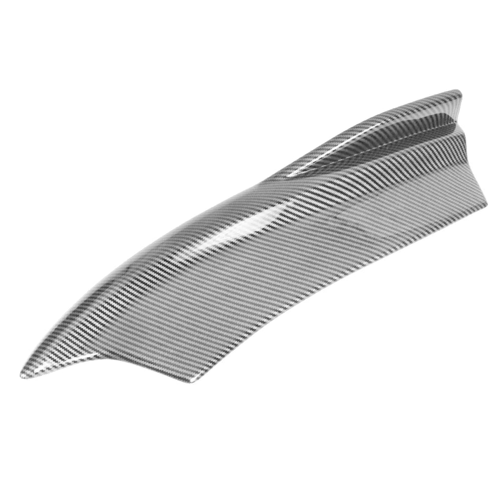 Carbon Print Dodge Motorsports V2 Style Charger Lip Rear with Ikon Bumper Apron Side 15-23 Fiber Compatible