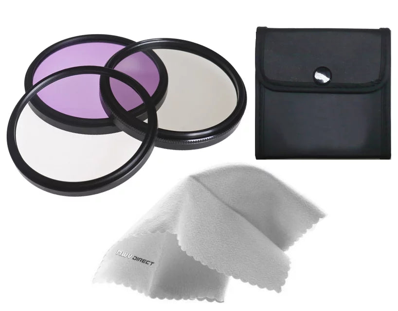 Cloth. High Sony Multi-Coated, 3 (37mm) Direct Grade Kit Multi-Threaded, Lens Nwv + Filter Cleaning Piece Microfiber Handycam HDR-UX7