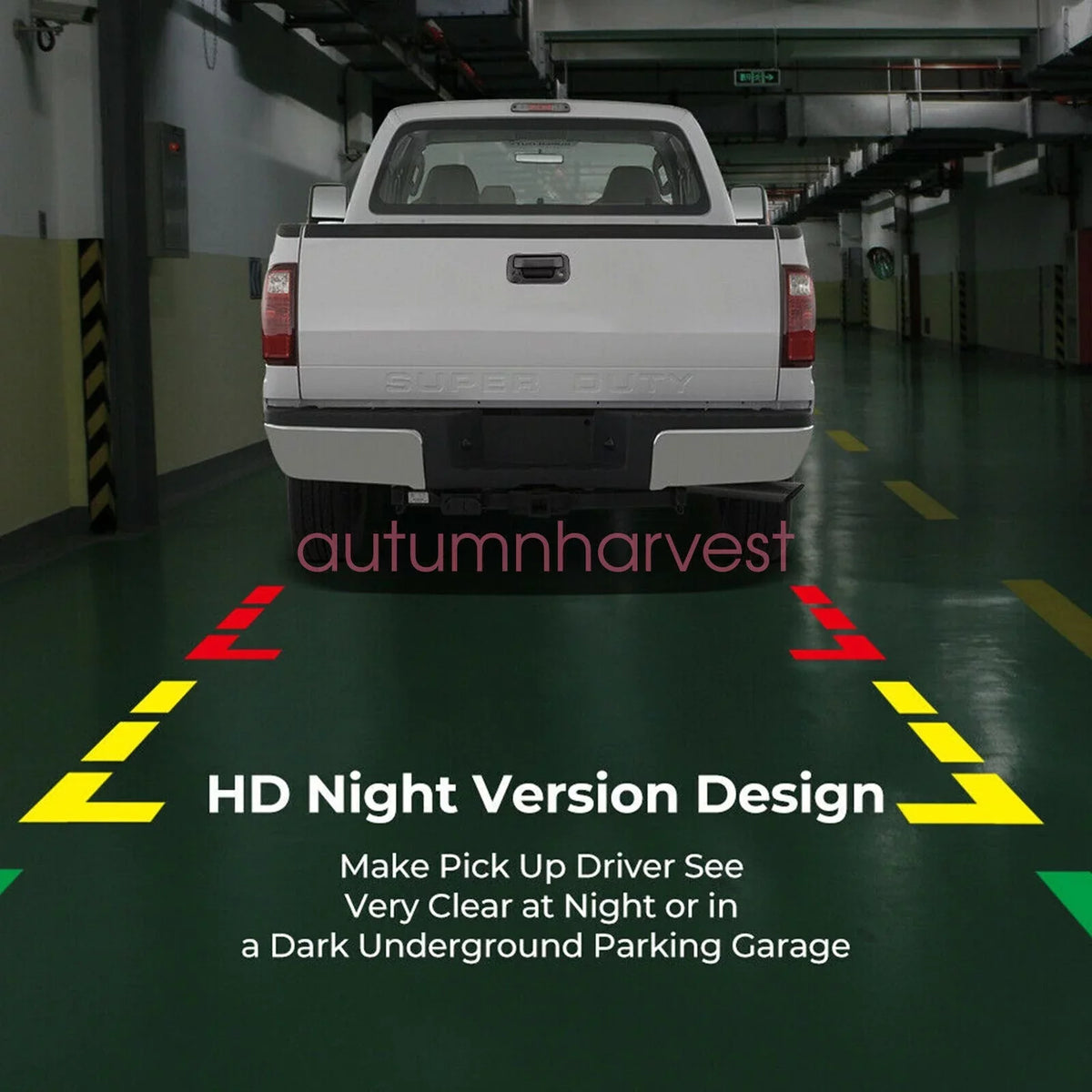 Backup Handle Rear View Tailgate with Camera Camera F150/F250/F350/F450 Ford for