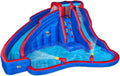 Pool, Water Fun Inflatable Backyard Water Park up & Blow & Sunny Slide Kids for