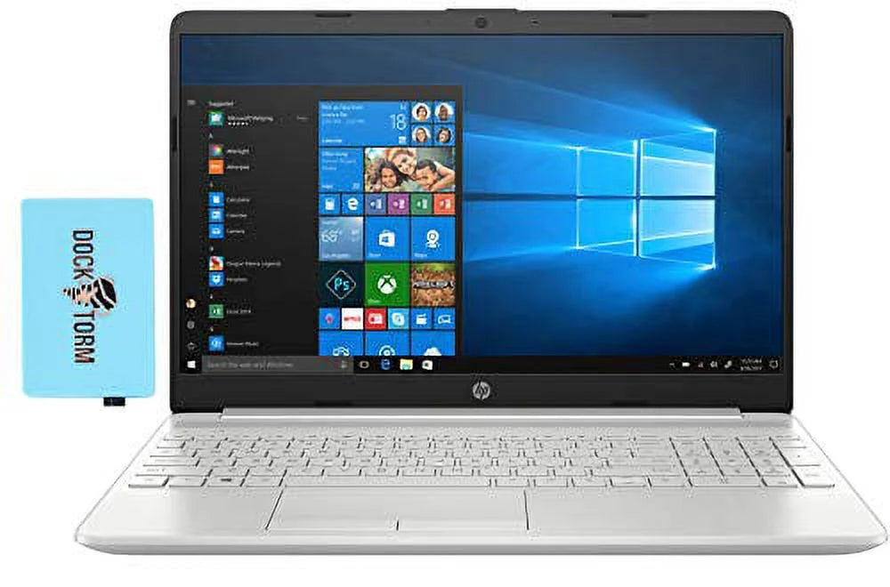 i5-1135G7 (Intel Hub 4-Core, RAM, 6, WiFi Bluetooth, IPS with SSD, (1920x1080), 10 Xe, 15.6" Home) 8GB Intel m.2 Display Iris HD Flagship 256GB WLED Laptop Win FHD Webcam, 2021 HP Backlit SATA