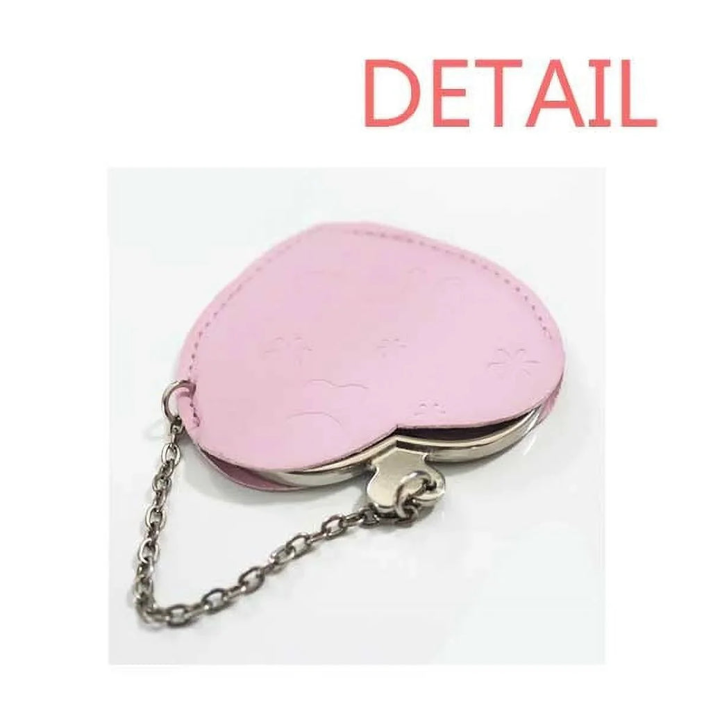 Joy Poetry Makeup Pink Quote Purse My Famous Heart Travel Mirror Heart