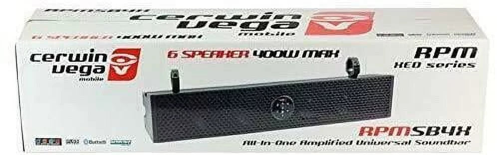 Vega Soundbar Rpm Six Xed Cerwin Speaker SB4X