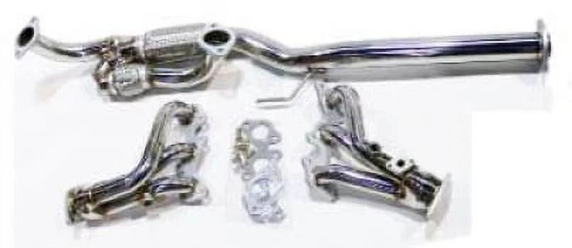 Lexus V6 3.0L ES300 Spec Fitment By For OBX-RS Stainless 01 CA Header 93 MZ-FE to