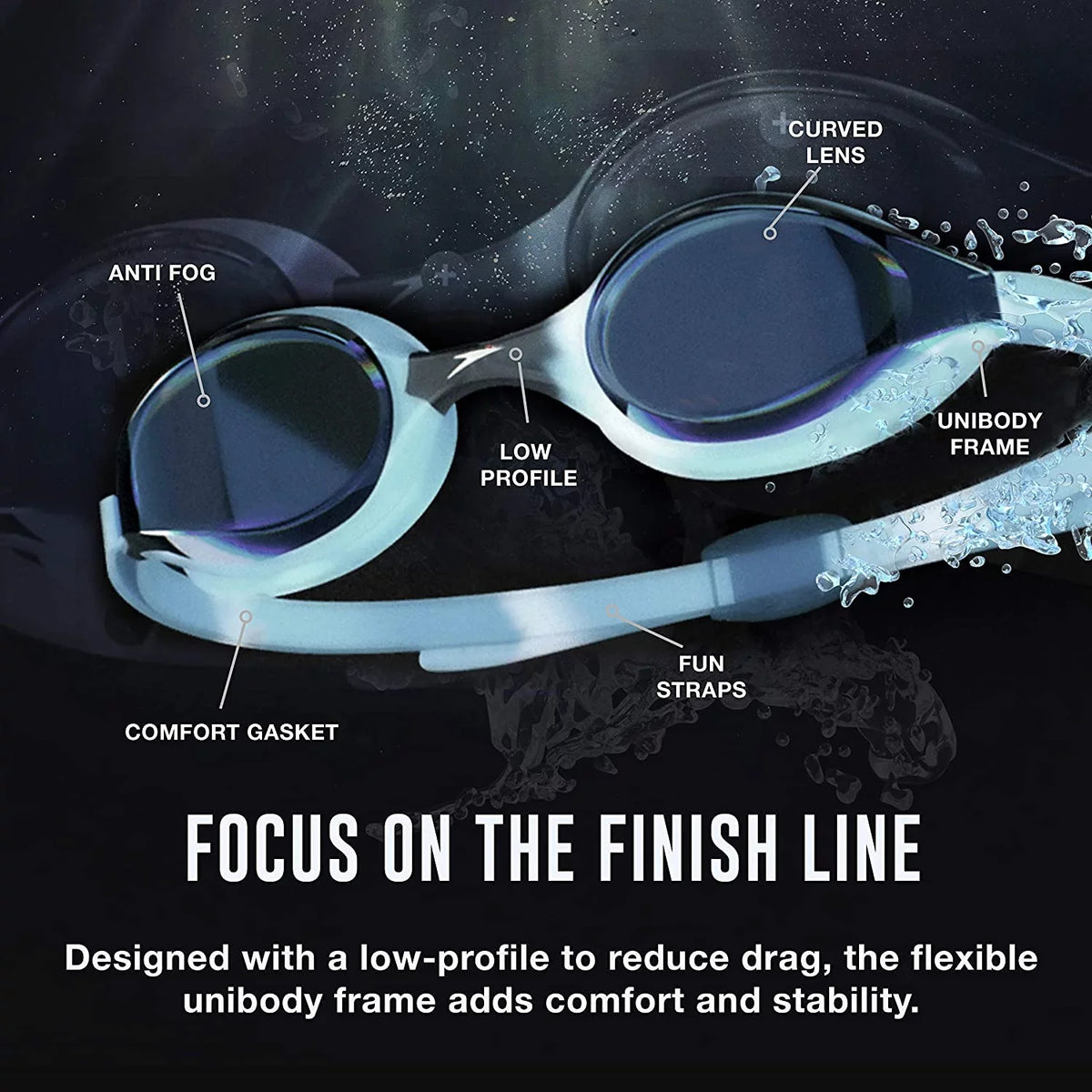Mirror FLYER Speedo HYPER Goggles