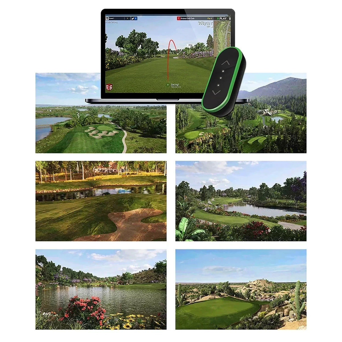 Connect MicroSim by SLX 12-Month Home Access E6 with SwingLogic Golf Simulator