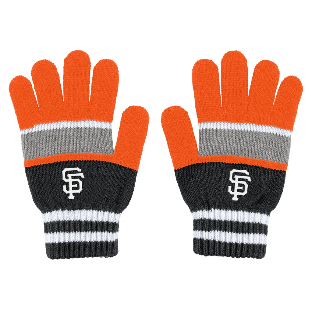 WEAR Giants Francisco by Erin Scarf Stripe San Andrews Set Glove & Women's