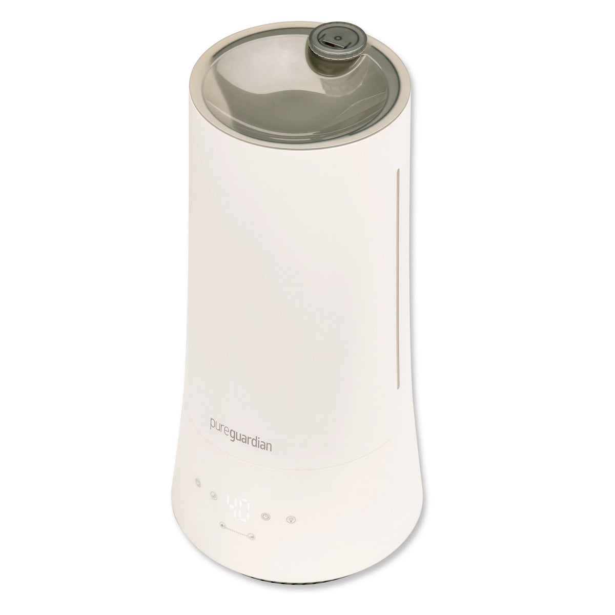 1.6 Gallon with Mist Humidifier ft. Ultrasonic Sq. Humidistat, 420 PureGuardian H997W Cool 90-Hour