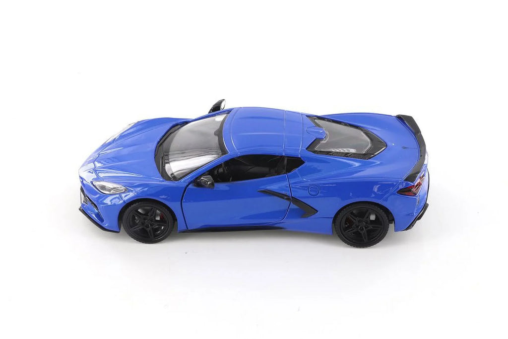 C8 Model 79360/16D Corvette Blue Showcasts 2020 - Stingray, - Chevy scale Toy Car Diecast 1/24