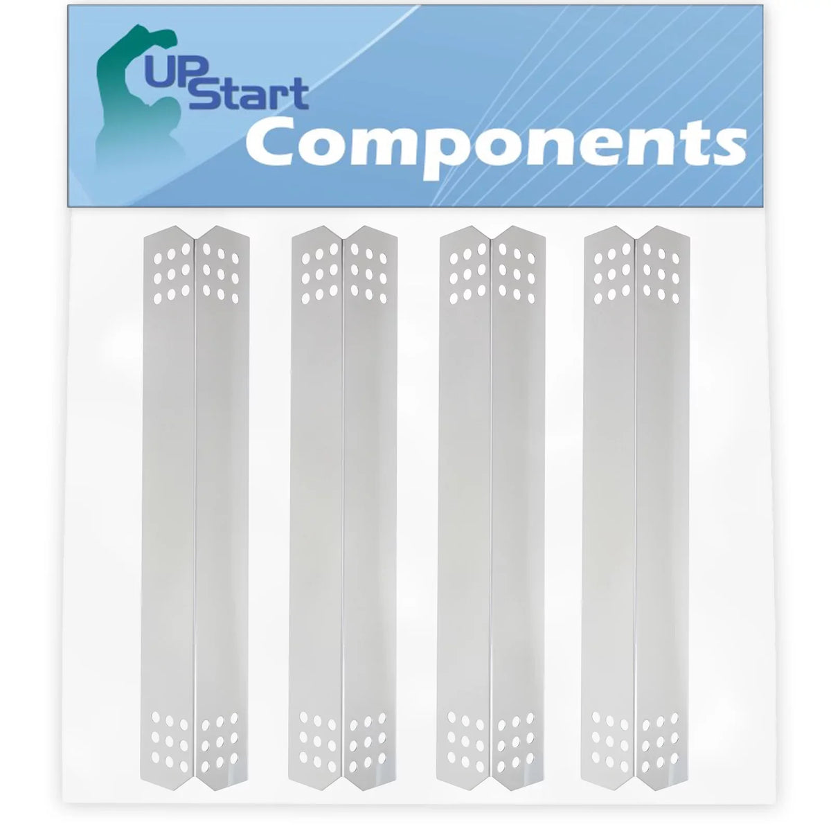 Steel for Stainless Bar, Grill 16 Cover - Bar, Tent Replacement Heat 4-Pack Parts 720-0709B Flavorizer Shield BBQ 1/8" Flame Vaporizer Barbeque Guard, Nex Burner Tamer, Compatible Deflector, Plate