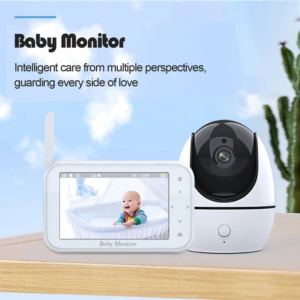 '- - OWSOO Camera 8 inch Dazzduo Camera Inch Video Audio Screen Monitor Wireless 4.5 Includes Infrared 720P LCD Vision Infrared 4.5 LCD Loop 2 4.5 LCD Way 2-Way Camera,Function Motion 8 with Audio