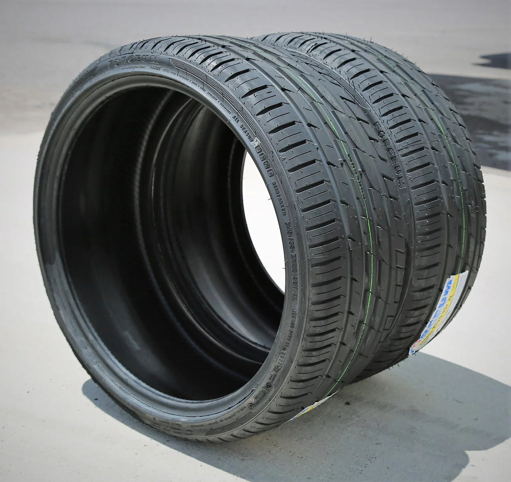 2 Fits: 95Y 4Matic, A/S 245/35R20 Season 528i Performance 2017-19 ZR XL Tires Base High Forceum 2010-16 Mercedes-Benz All BMW Octa (TWO) of E300 Pair